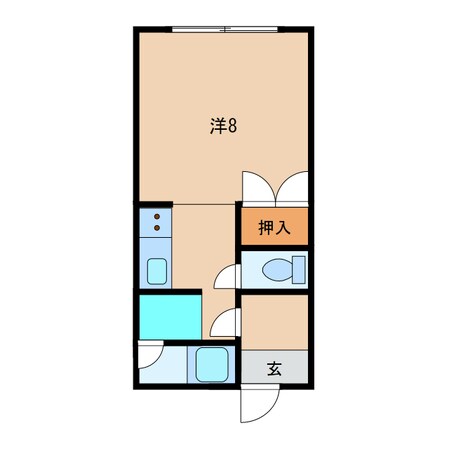 フジパレスの物件間取画像